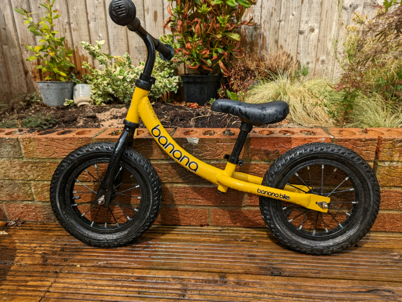 Banana Bike GT - Balance Bike Yellow 